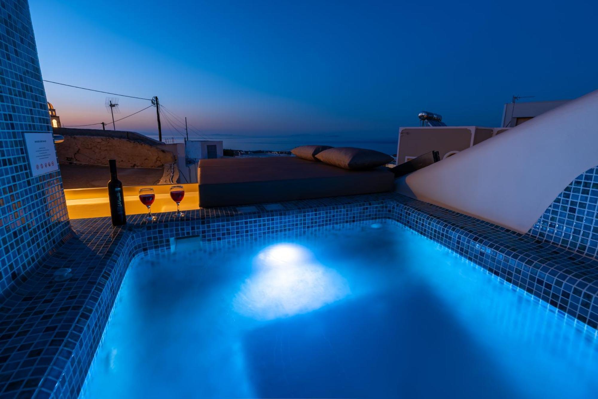 Deep Cave Suites Kontochori Firá Buitenkant foto