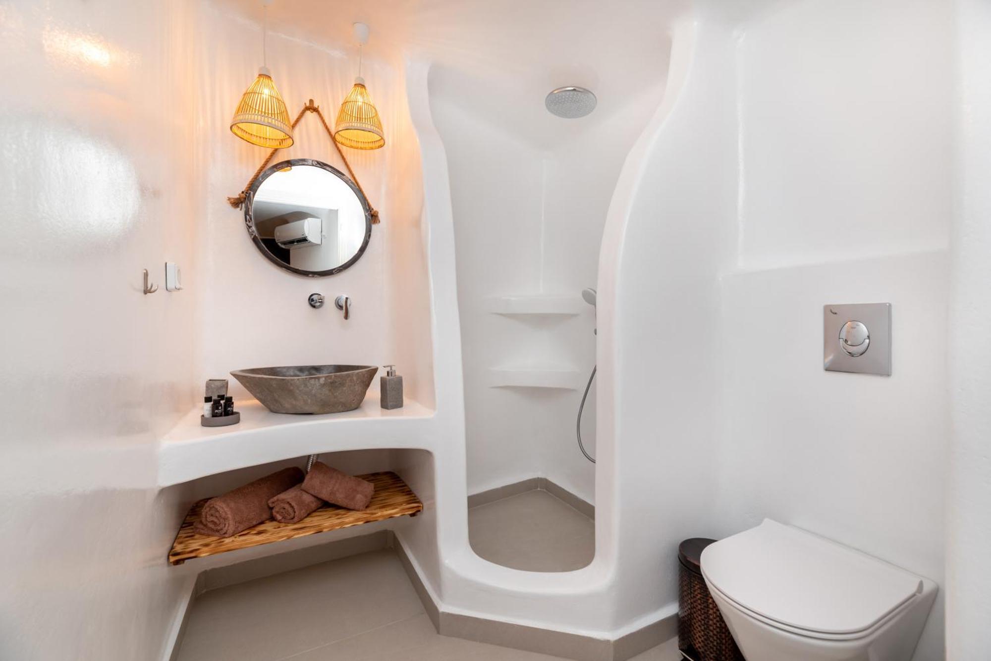 Deep Cave Suites Kontochori Firá Buitenkant foto